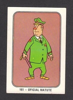 Top Cat 1970s Hanna Barbera Cartoon Card Spain Police Officer Dribble