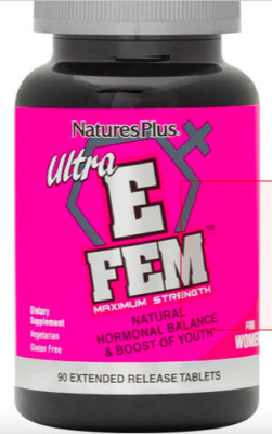 Nature's Plus Ultra E Fem - 90 Tablets