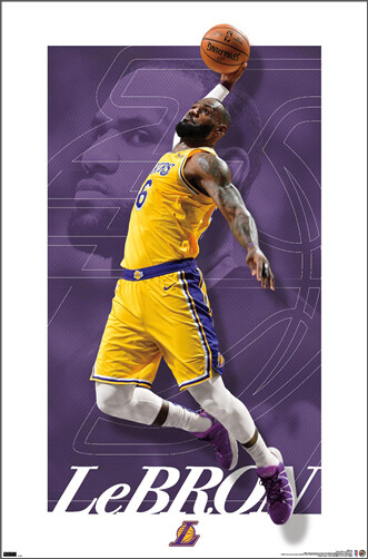 LeBron James CLASSIC NUMBER 6 (2022) L.A. Lakers Official