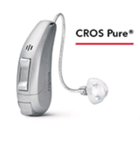 2018 1 Signia Siemens CROS Pure Nx RIC 312 Hearing Aid Single Sided Hearing Loss