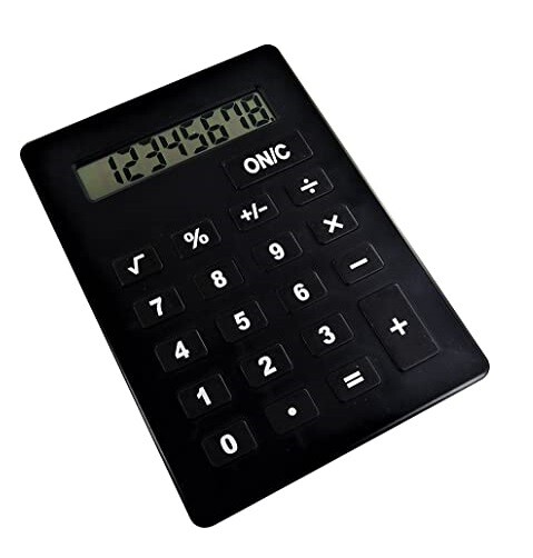 Calcolatrice Big Daddy Formato A4 Elettronica Scuola Gigante 8 Cifre cir