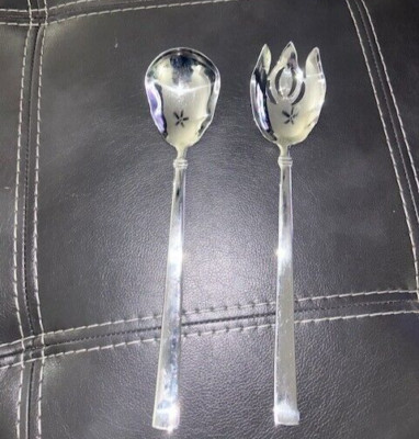 Reed & Barton Heritage Mint 18/10 Stainless Regent  2 PC 12'' Salad Serving Set