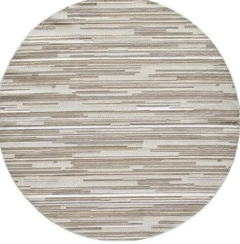 8 Круглый Серый Круглый Абстрактный коврик для помещений и улицы, устойчивый к пятнам