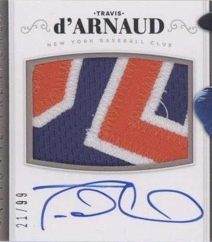 2014 Panini National Treasures - Travis d'Arnaud #158