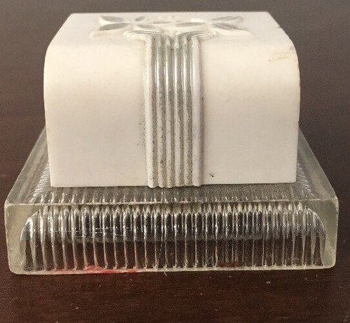 Vintage 1950s Plastic Ring Box - Kennedy’s Jewelers Nacogdoches, Texas