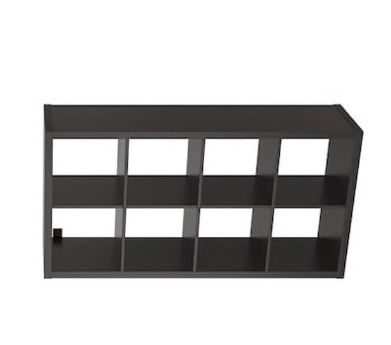 Black ikea shelving unit in Cheltenham, Gloucestershire Gumtree