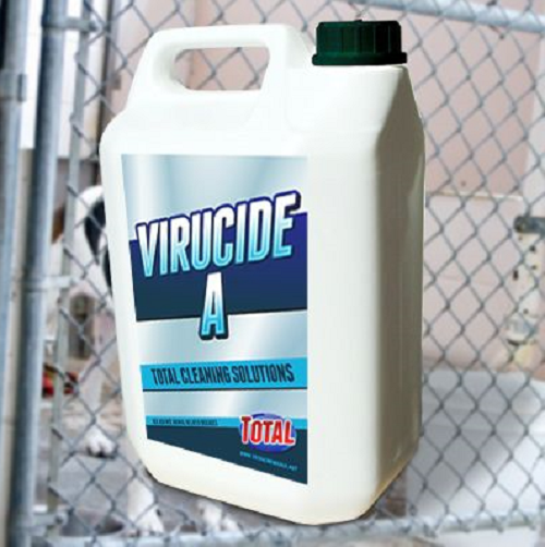 VIRUCIDE A FOR PROTECTION AGAINST ANIMAL RELATED DISEASES GREAT DILUTION RATIO