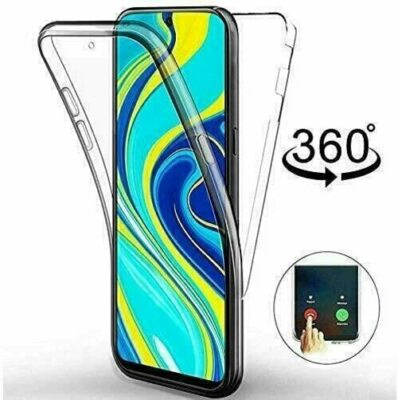 360° Grad Hülle für Xiaomi Redmi Note 10 Full Cover TPU Handy Schutz Silikon