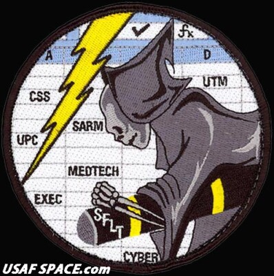 USAF 20th ATTACK SQUADRON - S FLIGHT - MQ-9 REAPER -Whiteman AFB- ORIGINAL PATCH
