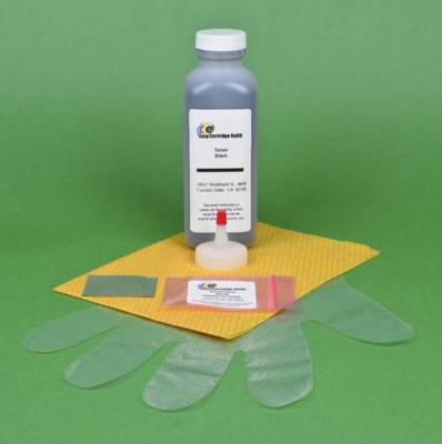 MICR Toner Refill Kit w/Chip for HP 1300 1300n 1300t 1300xi 13X Q2613X. 190gr.