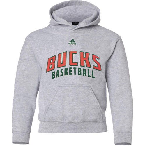 Толстовка Adidas NBA Basketball Kids (4-7) Milwaukee Bucks Team