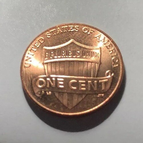 2017 P Lincoln Cent With Die Chip On Head