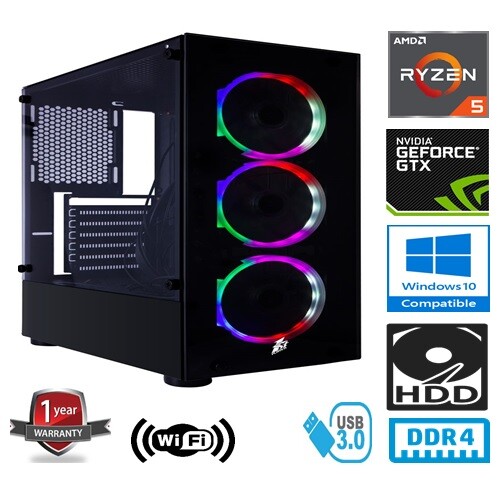 AMD Ryzen 5 3600 CPU 8GB RAM ×2 AMD Ryzen 5 3600 - Powerful 6-Core, 12-Thread Processor