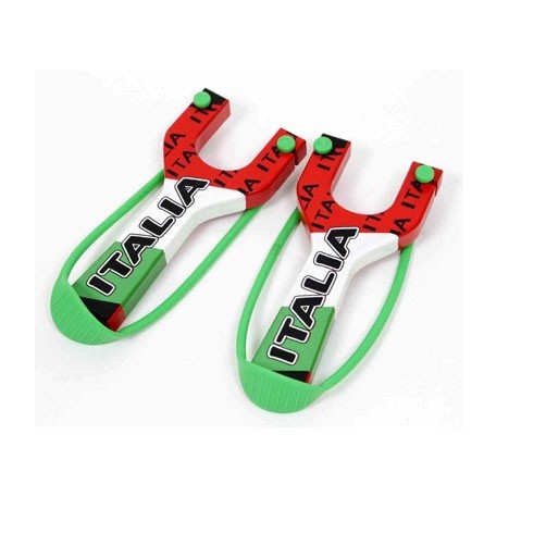 Fionda Italia Tricolore In Legno 21cm Souvenir Giocattolo moc