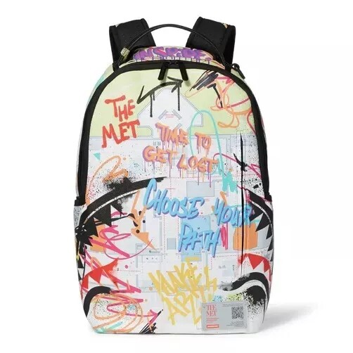 Sprayground The Met Map Choose Your Path Backpack ~ LIMITED
