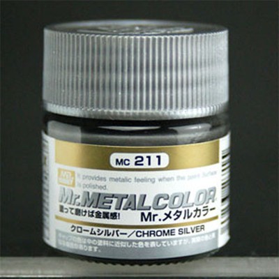 Mr.Hobby Paint MC211 Chrome Silver