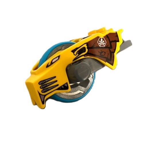 LEGO CHIMA, Speedorz - Rad mit gelber Löwe 11125c01+