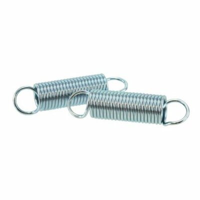 5/8'' O.D. X 2-1/2'' X 0.072 Extension Springs (Pack of 2)
