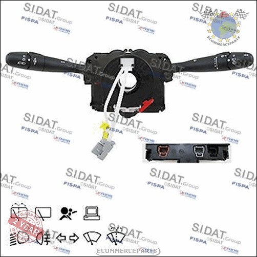 Commutateur De Colonne De Direction Sidat Pour Peugeot 308 D38