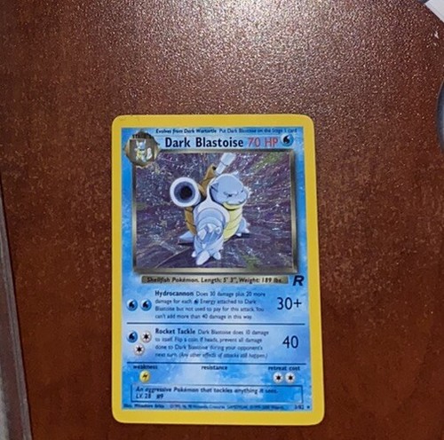 ポケモンカードゲーム　わるいカメックスDark Blastoise 3/82 Amazon.com: Dark Blastoise - 3 - Holo Rare - Unlimited