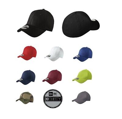 New Era 39Thirty Cap Stretch Cotton Authentic Fitted NE1000 