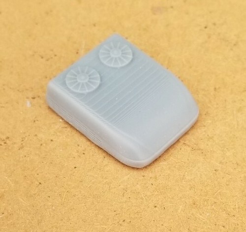 RESIN 3D PRINTED 1/24 1/25 ROOF TOP RV OR TRAILER AIR CONDITIONER AC UNIT