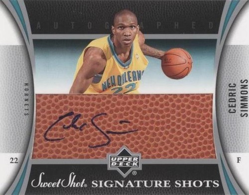2006-07 Upper Deck Sweet Shot - Cedric Simmons #SSL-CS