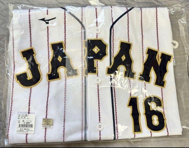 Mizuno 日本代表 ユニフォーム OHTANI 16 Mizuno 日本代表 ユニフォーム OHTANI 16（JAPAN ユニフォーム
