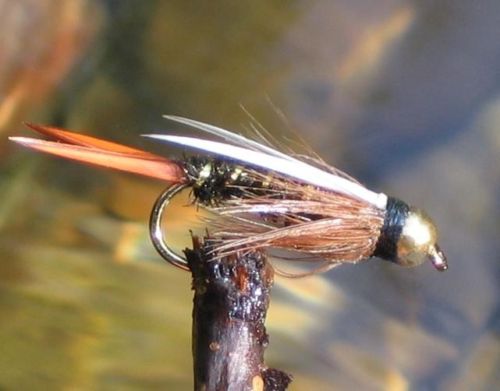 Gilchrist Fliegen. 3 X Goldkopfnymphen Prince. GrößEn Zur Auswahl