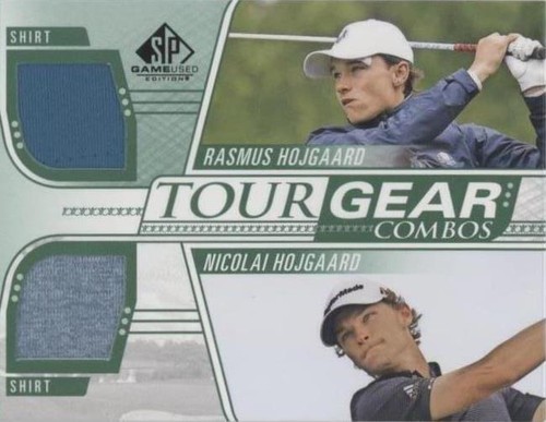 2021 SP Game Used - Nicolai Hojgaard Rasmus Hojgaard #TG2-HH