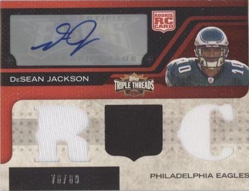 2008 Topps Triple Threads DeSean Jackson #113