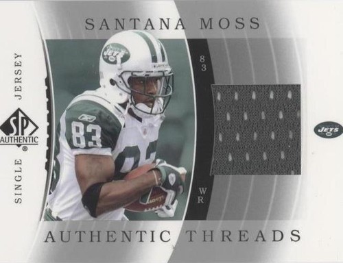 2003 SP Authentic Santana Moss #JC-SM