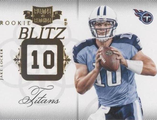 2011 Panini Plates & Patches Jake Locker #8