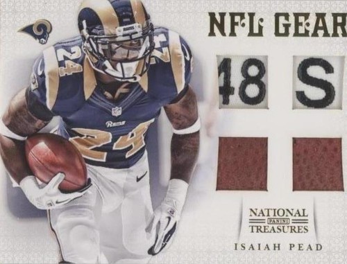2012 Panini National Treasures Isaiah Pead #25
