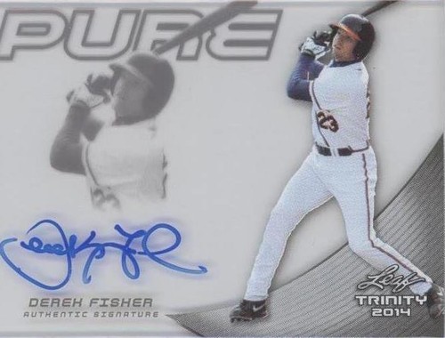 2014 Leaf Trinity - Derek Fisher #P-DF1