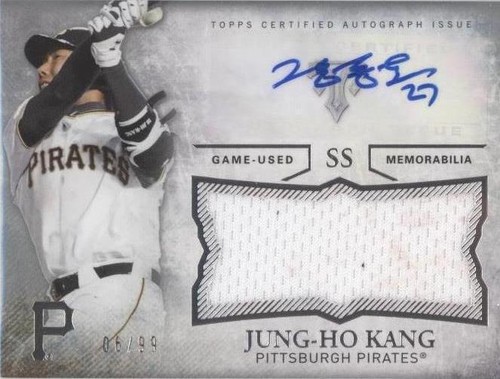 2015 Topps Triple Threads - Jung-ho Kang #UAJR-JK
