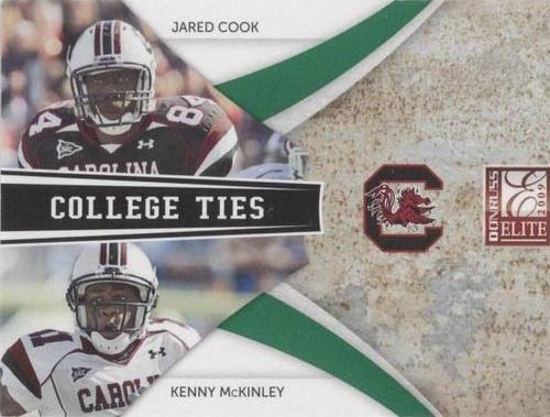 2009 Donruss Elite Jared Cook Kenny McKinley #14