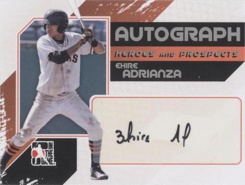 2011 In the Game Heroes and Prospects - Ehire Adrianza #A-EA