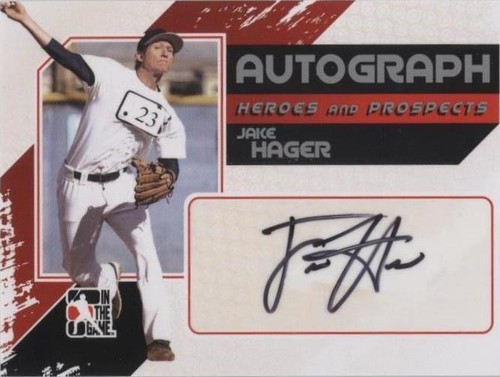2011 In the Game Heroes and Prospects - Jake Hager #A-JHA