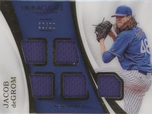 2017 Panini Immaculate Collection - Jacob deGrom #IM-JD