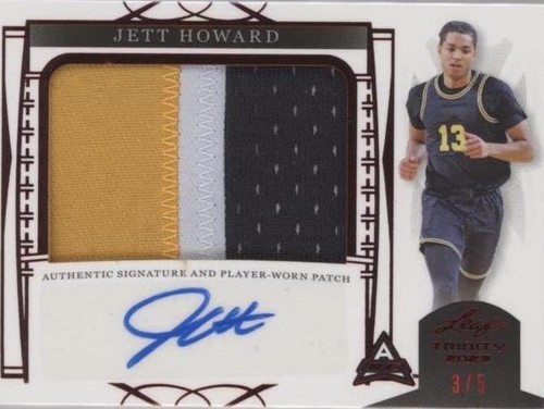2022-23 Leaf Trinity - Jett Howard #PA-JH1