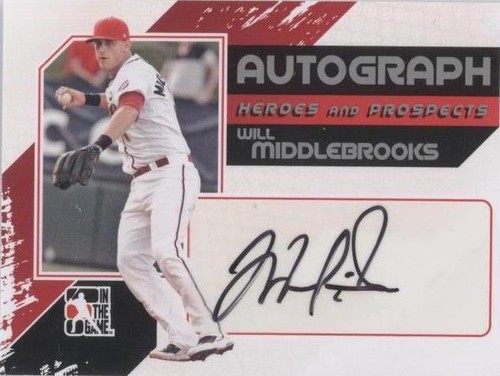 2011 In the Game Heroes and Prospects - Will Middlebrooks #A-WM