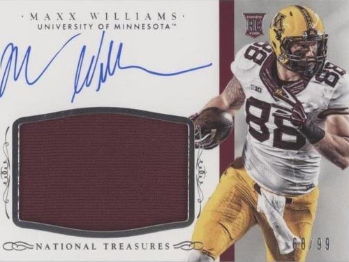 2015 Panini National Treasures College Maxx Williams #326