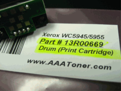 13R00669 Drum Chip for Xerox WC 5945 5955 5945i 5955i (Print Cartridge) Refill