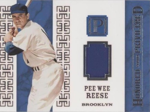 2016 Panini Pantheon - Pee Wee Reese #HP-PWR