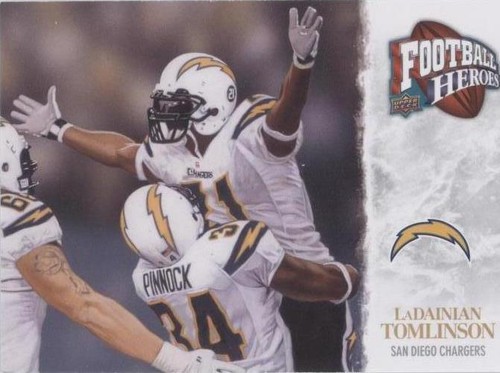 2009 Upper Deck Football Heroes LaDainian Tomlinson #408