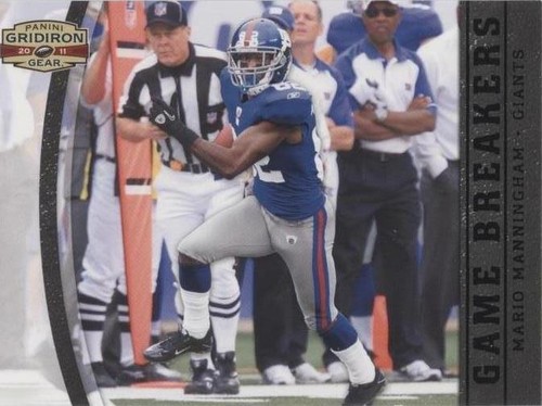 2011 Panini Gridiron Gear Mario Manningham #25