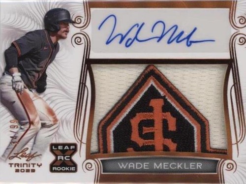 2023 Leaf Trinity - Wade Meckler #PA-WM1