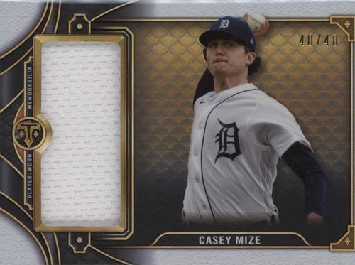 2022 Topps Triple Threads - Casey Mize #SJR1-CM