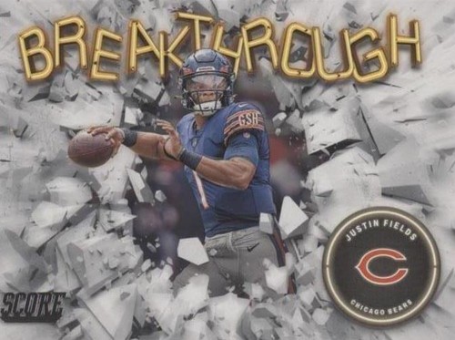 2022 Score Justin Fields #B15